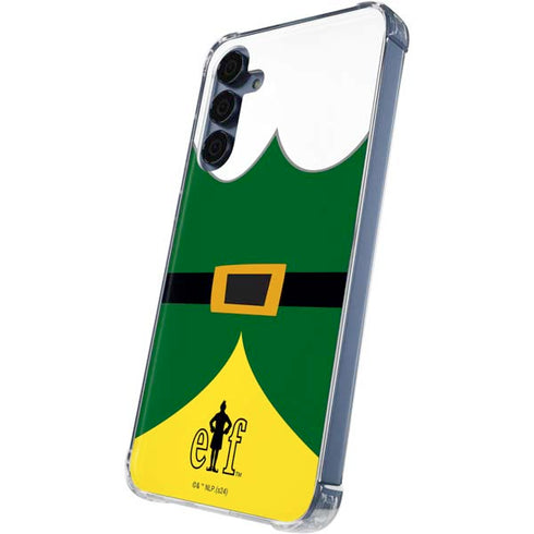 Elf Buddys Outfit Galaxy A55 5G Clear Case