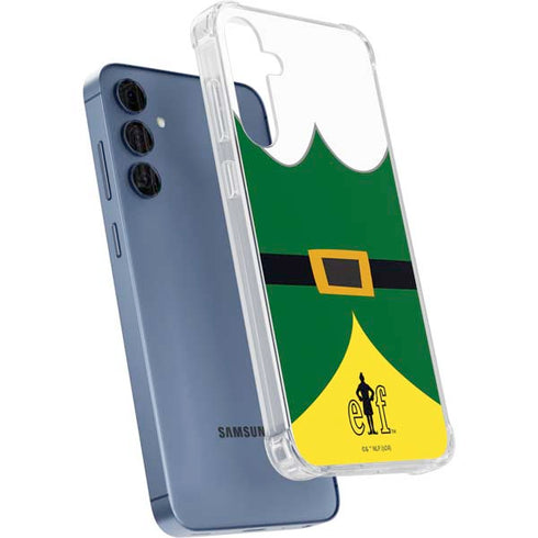 Elf Buddys Outfit Galaxy A55 5G Clear Case