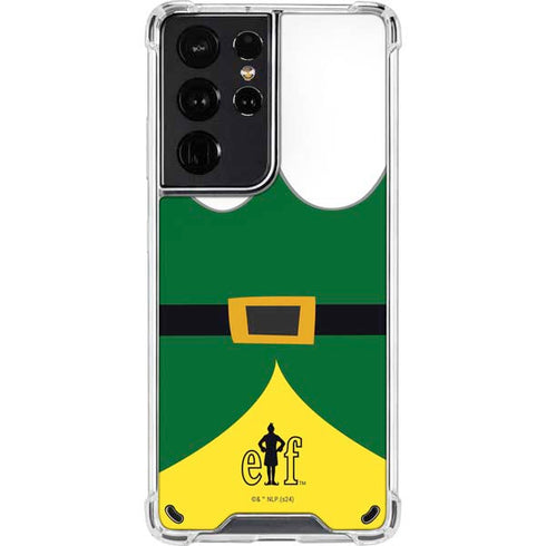 Elf Buddys Outfit Galaxy S21 Ultra 5G Clear Case