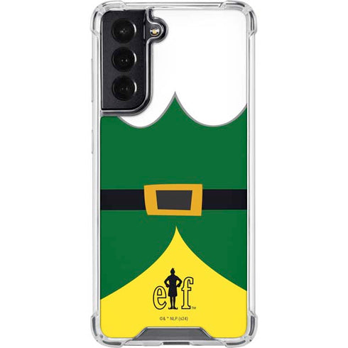Elf Buddys Outfit Galaxy S22 Clear Case