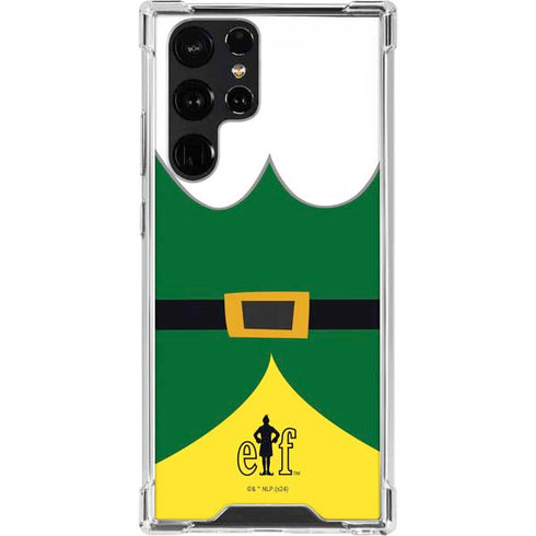 Elf Buddys Outfit Galaxy S22 Ultra Clear Case