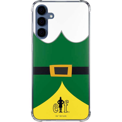Elf Buddys Outfit Galaxy S24 Clear Case