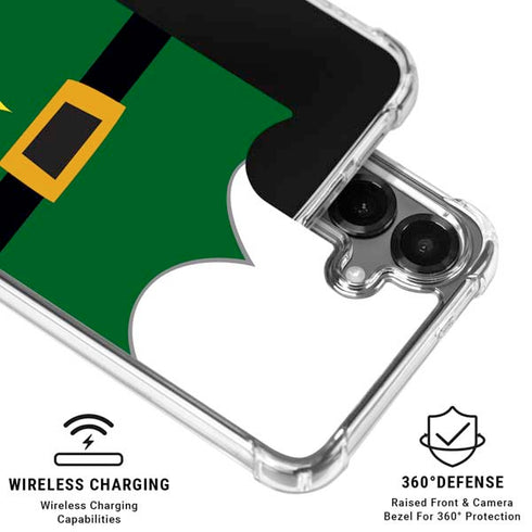Elf Buddys Outfit Galaxy S26 Plus Clear Case