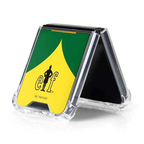 Elf Buddys Outfit Galaxy Z Flip5 5G Clear Case