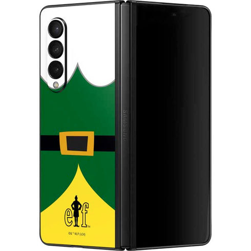 Elf Buddys Outfit Galaxy Z Fold3 5G Skin