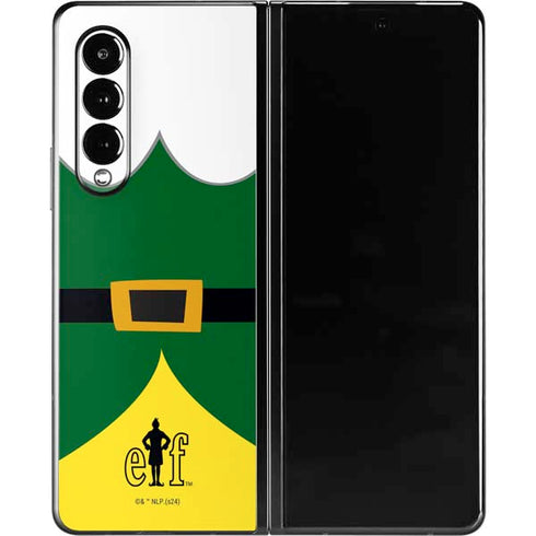Elf Buddys Outfit Galaxy Z Fold3 5G Skin