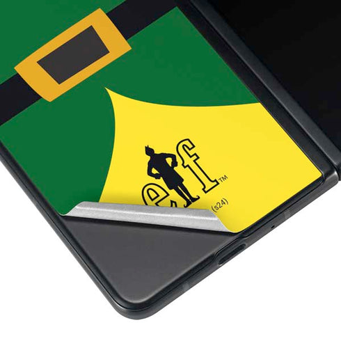 Elf Buddys Outfit Galaxy Z Fold3 5G Skin