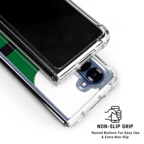 Elf Buddys Outfit Galaxy Z Fold7 Clear Case