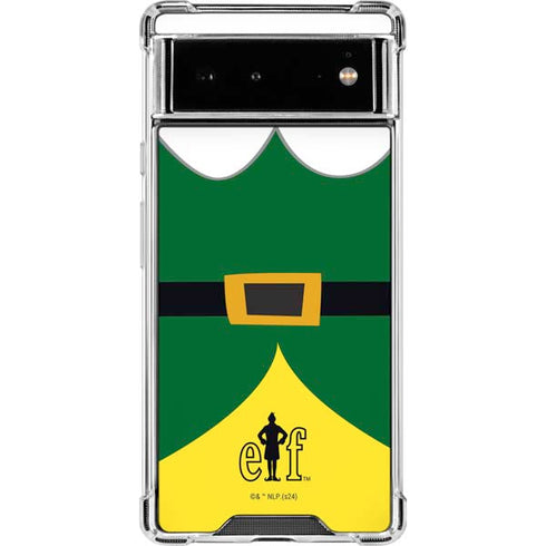 Elf Buddys Outfit Google Pixel 6 Clear Case