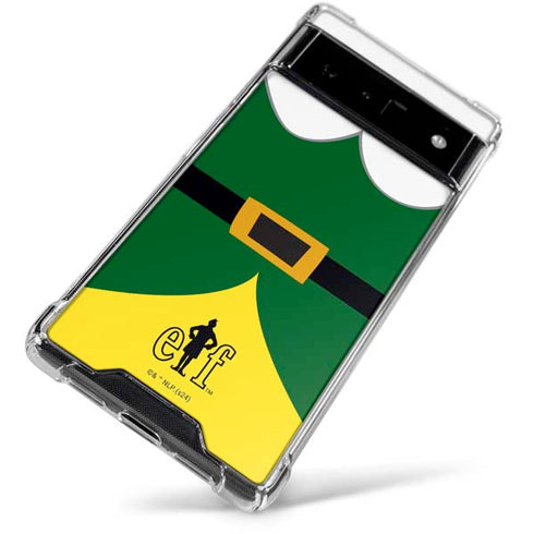 Elf Buddys Outfit Google Pixel 6 Clear Case