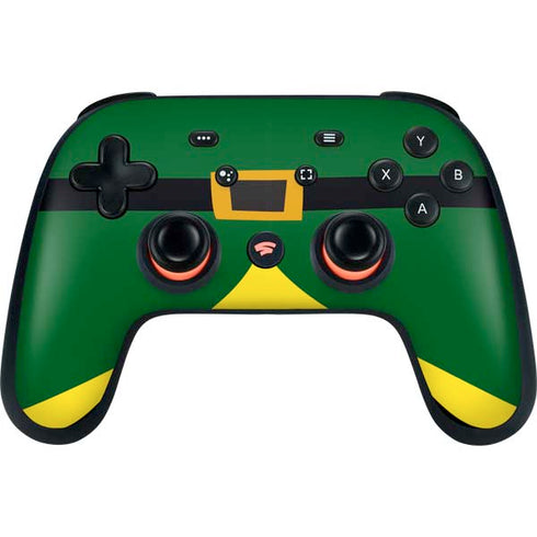 Elf Buddys Outfit Google Stadia Controller Skin