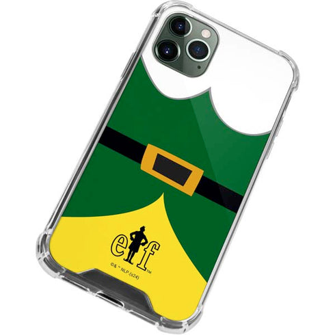 Elf Buddys Outfit iPhone 11 Pro Max Clear Case