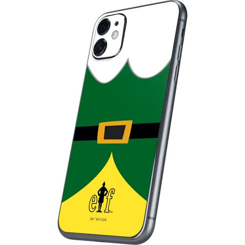 Elf Buddys Outfit iPhone 11 Skin