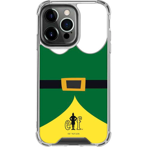Elf Buddys Outfit iPhone 13 Pro Clear Case