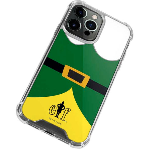 Elf Buddys Outfit iPhone 13 Pro Clear Case