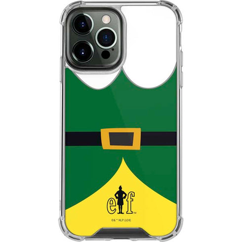 Elf Buddys Outfit iPhone 13 Pro Max Clear Case