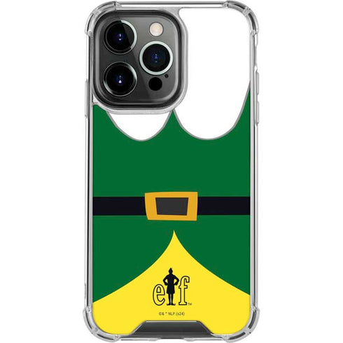 Elf Buddys Outfit iPhone 14 Pro Clear Case