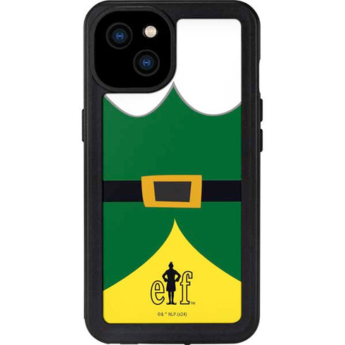 Elf Buddys Outfit iPhone 15 Plus Waterproof Case
