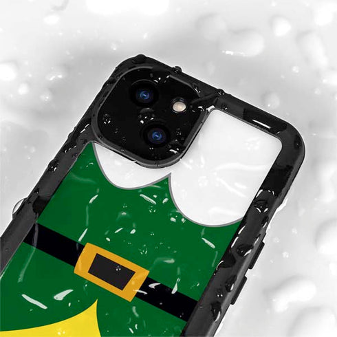 Elf Buddys Outfit iPhone 15 Waterproof Case