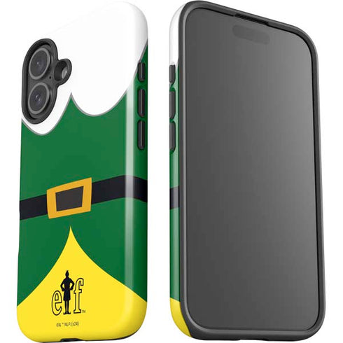 Elf Buddys Outfit iPhone 16 Plus Impact Case