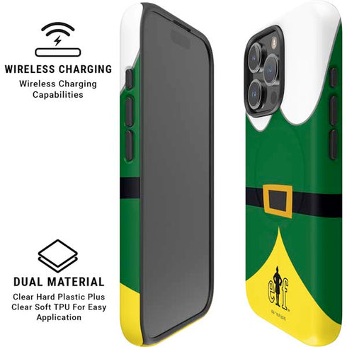 Elf Buddys Outfit iPhone 16 Pro Max Magsafe Impact Case