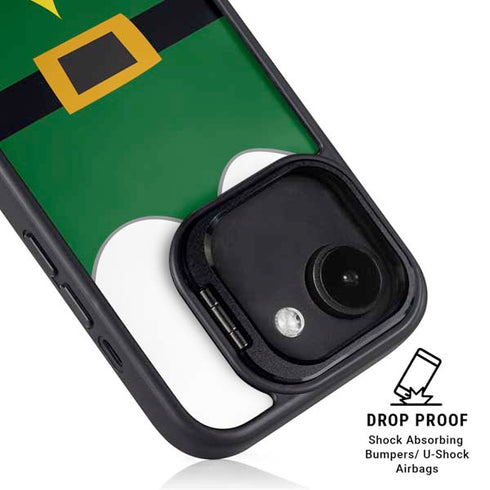 Elf Buddys Outfit iPhone 16e Kickstand Case