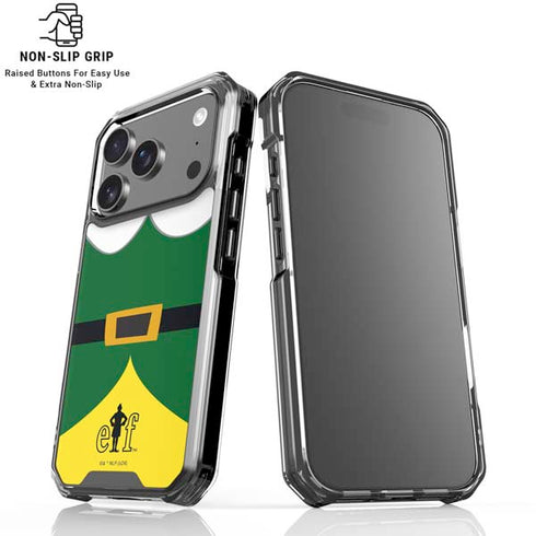Elf Buddys Outfit iPhone 17 Pro Clear Case
