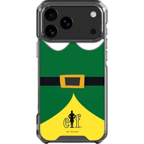 Elf Buddys Outfit iPhone 18 Pro Max Clear Case