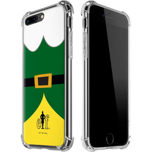 Elf Buddys Outfit iPhone 7/8 Plus Clear Case
