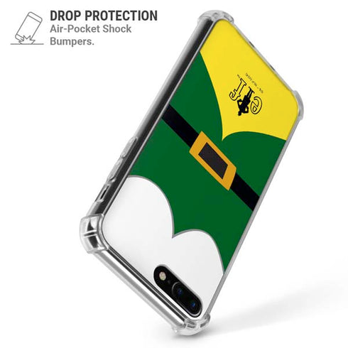 Elf Buddys Outfit iPhone 7/8 Plus Clear Case