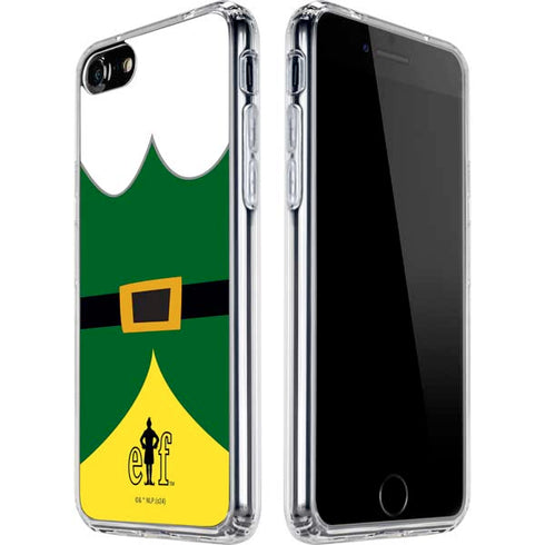 Elf Buddys Outfit iPhone SE (2nd & 3rd Gen) Clear Case