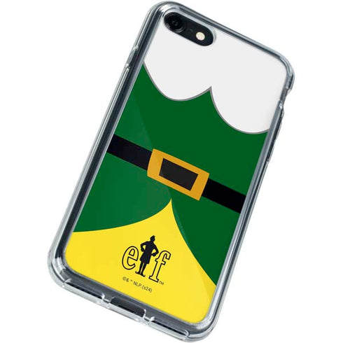 Elf Buddys Outfit iPhone SE (2nd & 3rd Gen) Clear Case