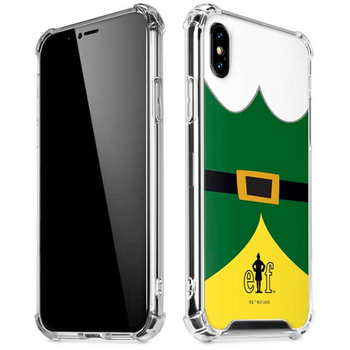 Elf Buddys Outfit iPhone XS Max Clear Case