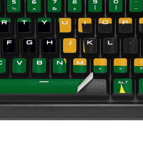 Elf Buddys Outfit K95 RGB PLATINUM Mechanical Gaming Keyboard Skin