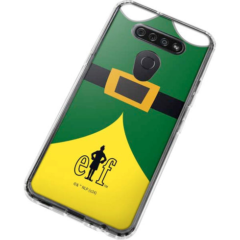 Elf Buddys Outfit LG K51/Q51 Clear Case