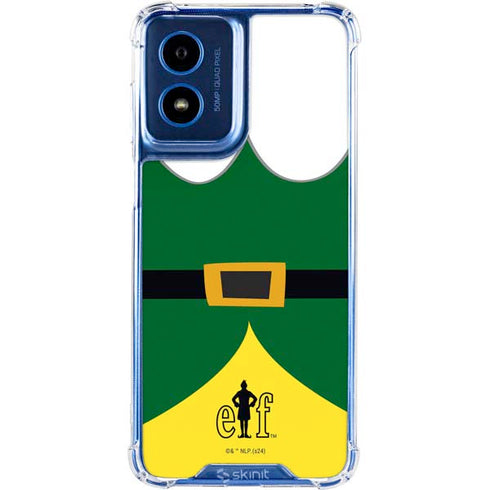 Elf Buddys Outfit Moto G 5G (2024) Clear Case