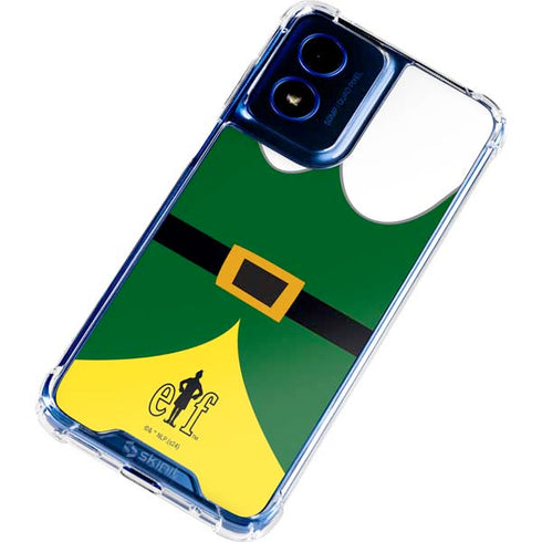 Elf Buddys Outfit Moto G 5G (2024) Clear Case