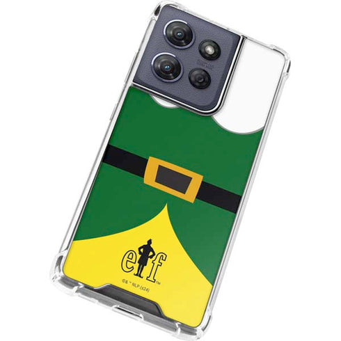 Elf Buddys Outfit Moto G Power 5G (2025) Clear Case