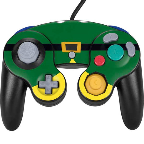 Elf Buddys Outfit Nintendo GameCube Controller Skin