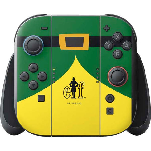 Elf Buddys Outfit Nintendo Switch 2 (2025) with Joy-Con Skin
