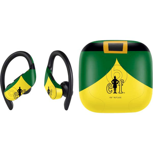 Elf Buddys Outfit PowerBeats Pro Skin