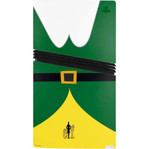 Elf Buddys Outfit PS5 Pro Console Skin