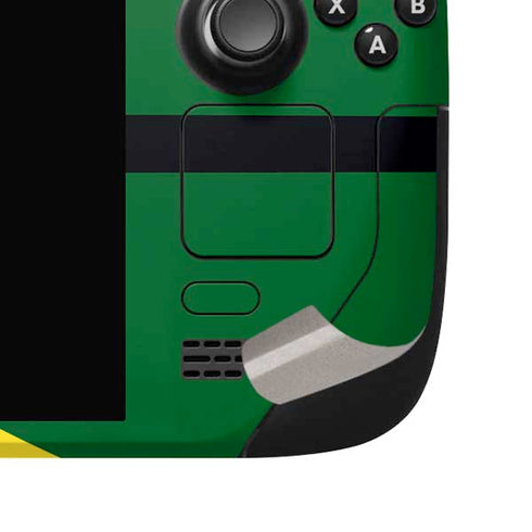Elf Buddys Outfit Steam Deck Handheld Gaming Computer OLED Skin