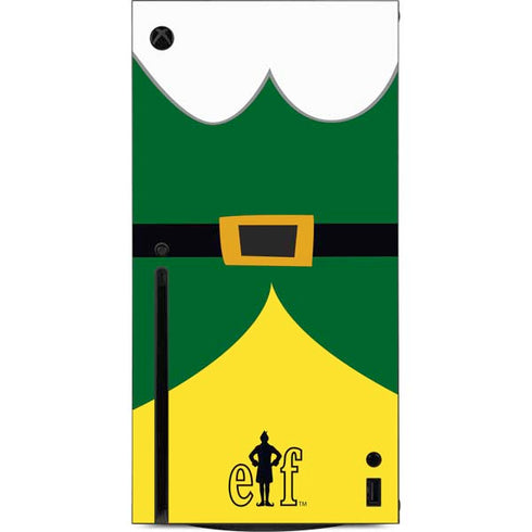 Elf Buddys Outfit Xbox Series X Console Skin