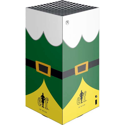 Elf Buddys Outfit XBox Series X Digital Edition Console Skin