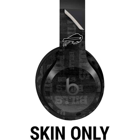 NFL Buffalo Bills Black & White Beats Studio Pro Wireless Headphones Skin