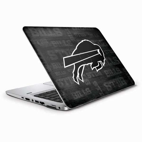 NFL Buffalo Bills Black & White HP Elitebook Skin