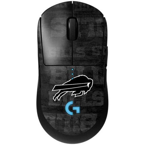 NFL Buffalo Bills Black & White G Pro Wireless Gaming Mouse Skin