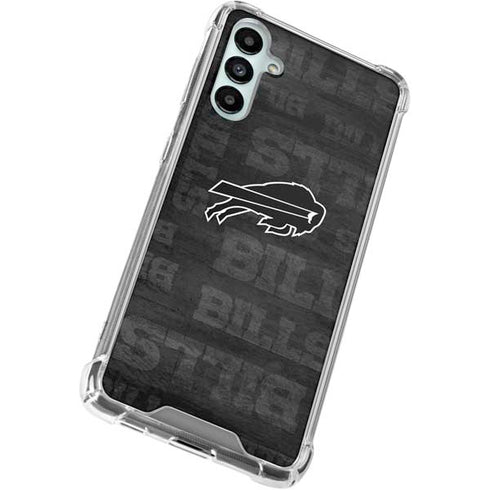 NFL Buffalo Bills Black & White Gabb Phone 4 Clear Case