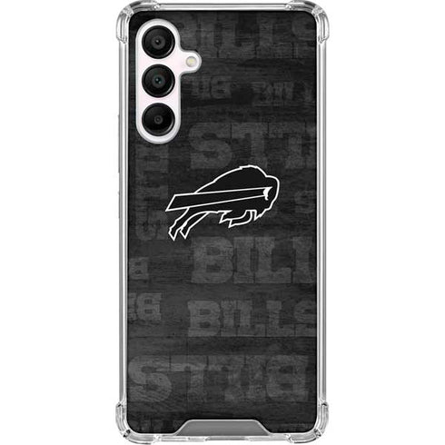 NFL Buffalo Bills Black & White Galaxy A16 5G Clear Case